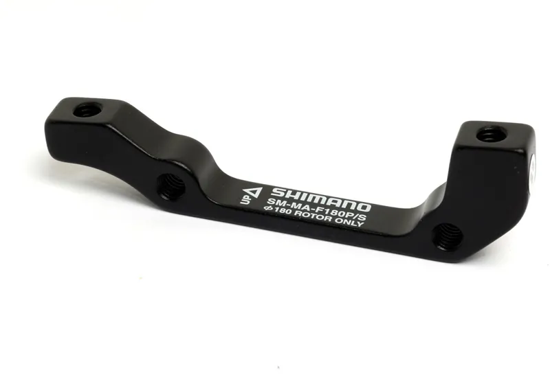 Shimano IS to Post Mount Disc Brake Calliper Adapter - Black-1