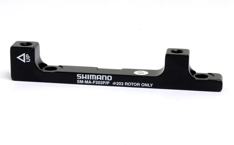 Shimano Post To Post Mount Disc Brake Calliper Adapters - Black-2