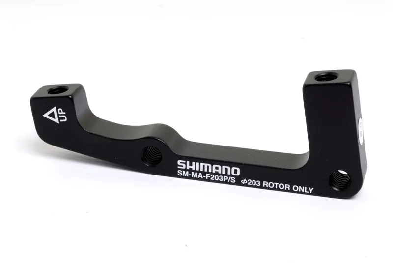 Shimano IS to Post Mount Disc Brake Calliper Adapter - Black-2