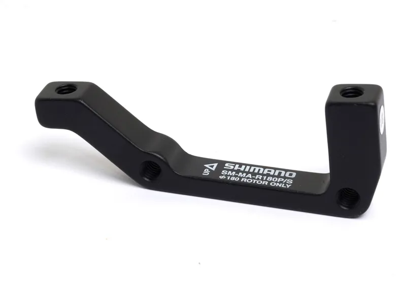 Shimano IS to Post Mount Disc Brake Calliper Adapter - Black-4