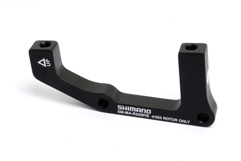 Shimano IS to Post Mount Disc Brake Calliper Adapter - Black-5