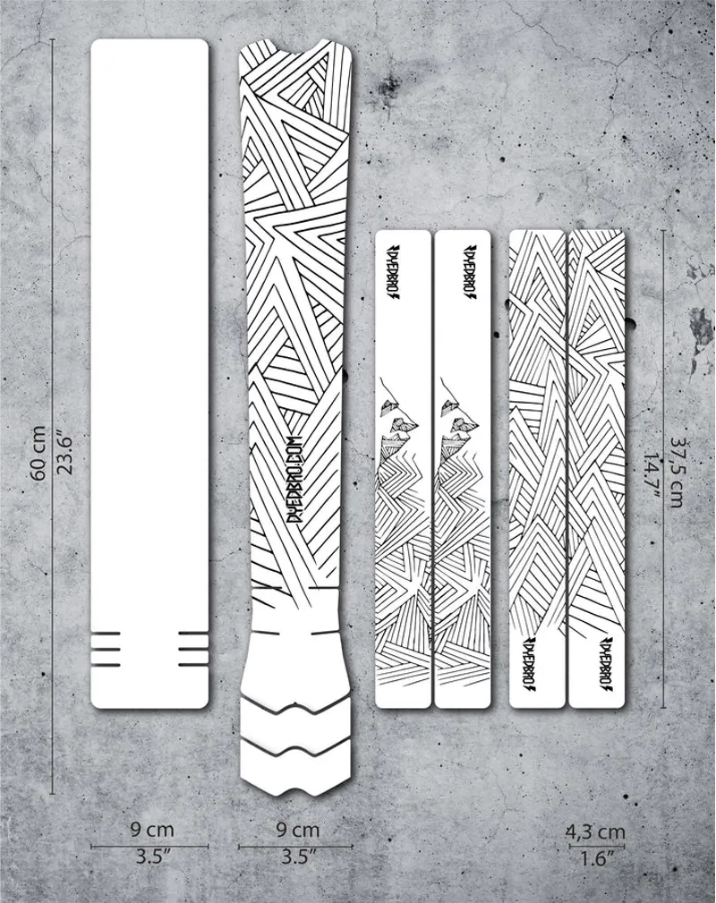 DYEDBRO Frame Protection - Stay Free - Black