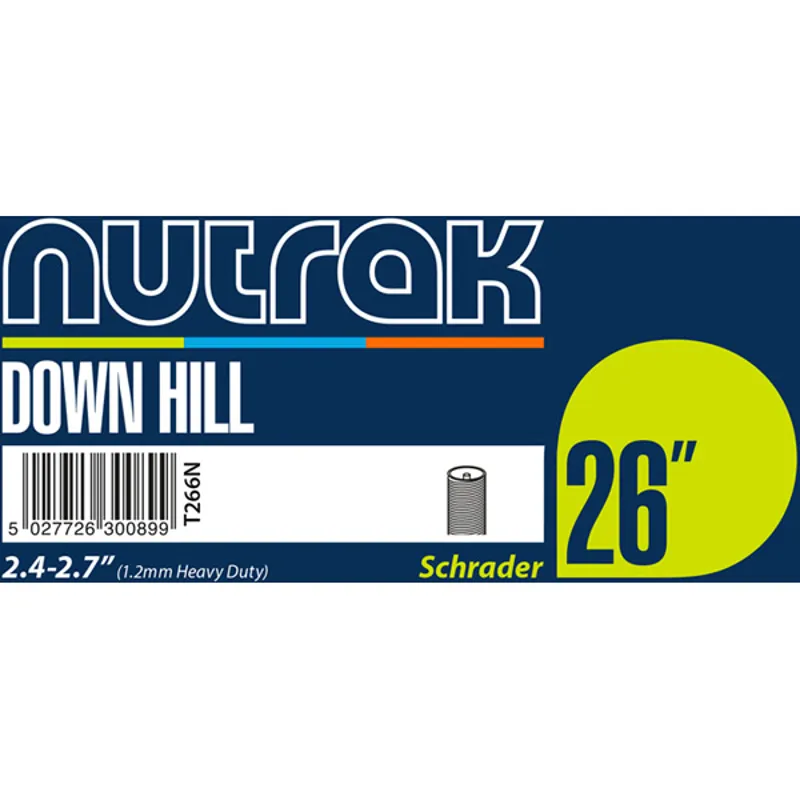 Nutrak Innertube - 26 Inch Wheels - Black-6