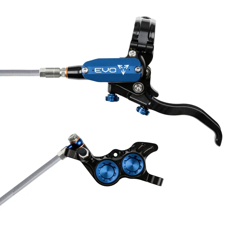 Hope Tech 4 Evo GR4 Disc Brakes - Black/ Blue-2