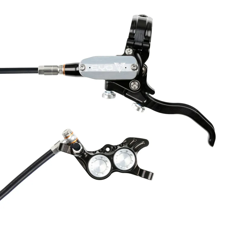Hope Tech 4 Evo GR4 Disc Brakes - Black/ Silver-1