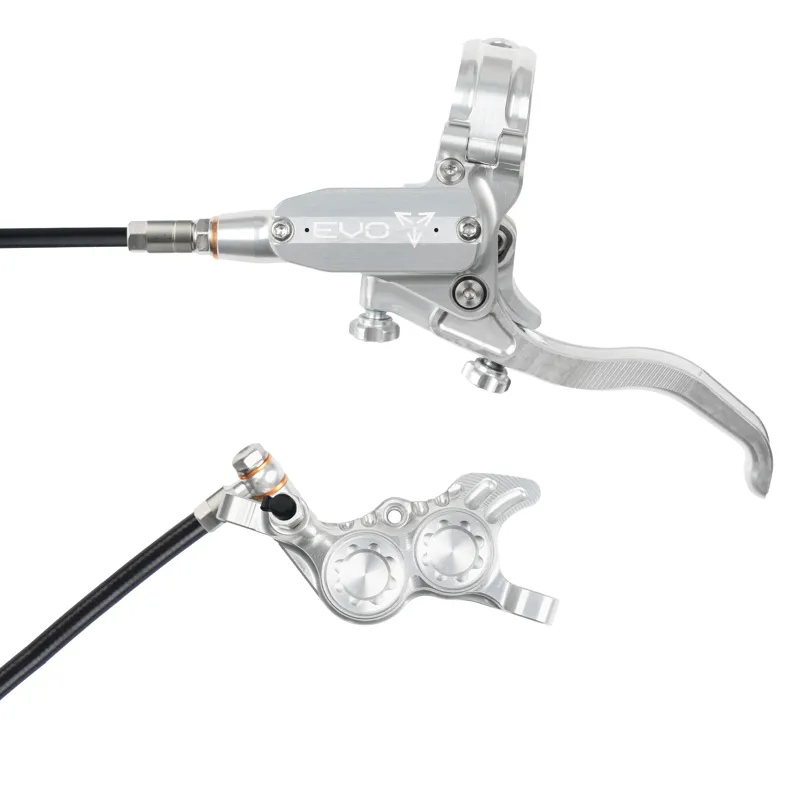 Hope Tech 4 Evo GR4 Disc Brakes - Silver / Silver-1