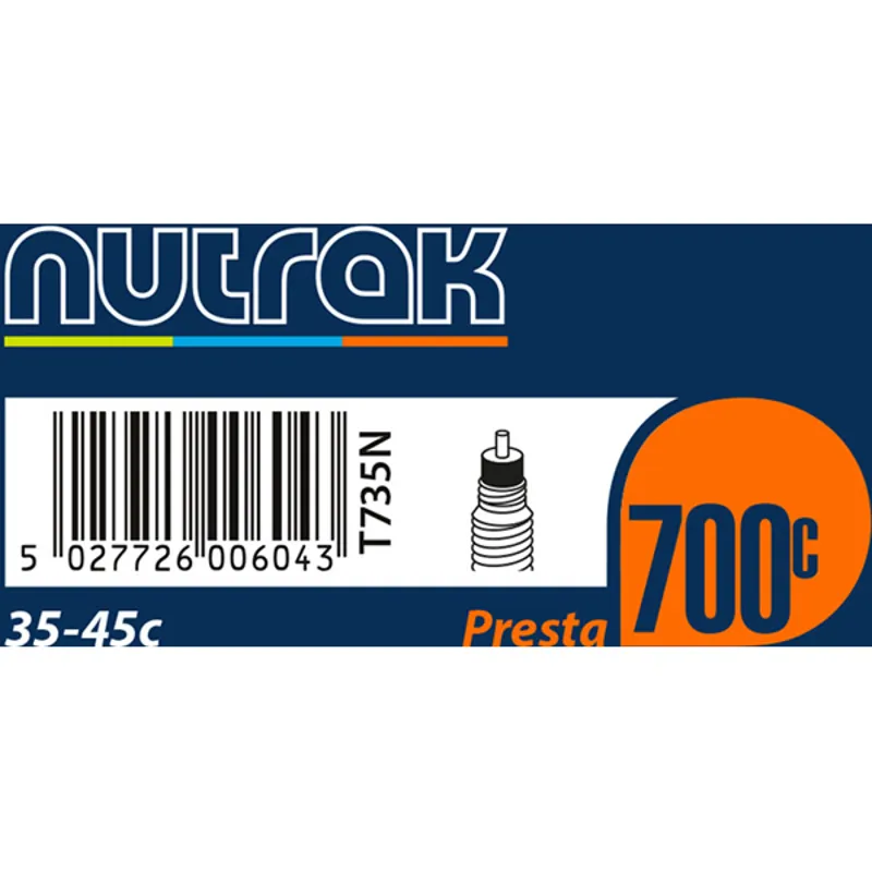 Nutrak 700c Innertubes - Black-4