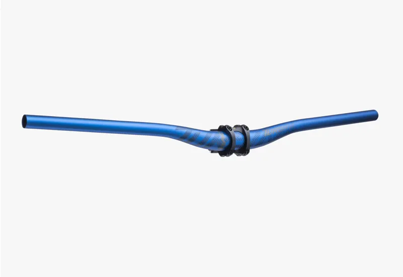 Race Face Turbine 35mm Clamp Alloy Riser Handlebars - Blue-2