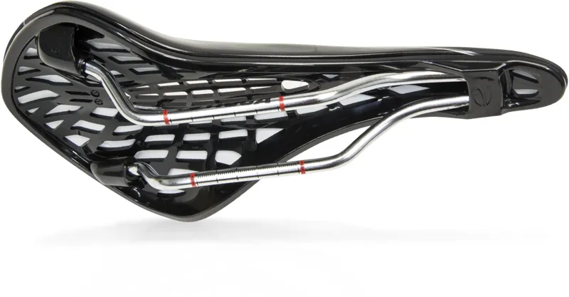 Tioga Undercover Boost Saddle - Titanium Rail -  Black-1