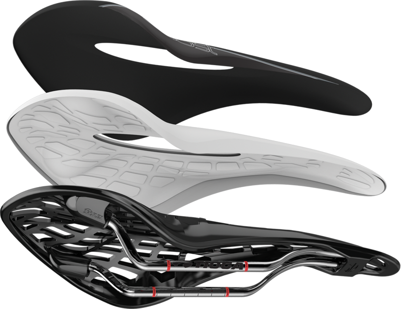 Tioga Undercover Boost Saddle - CrMo Rail - Black-2