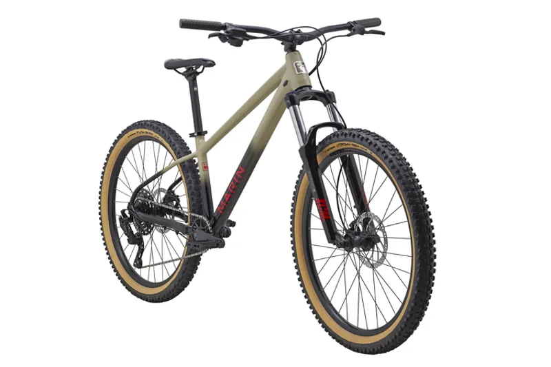 Marin San Quentin 1 27.5 Mountain Bike - Gloss Tan/ Black/ Red-1