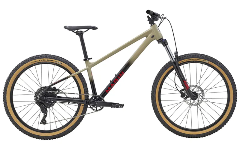 Marin San Quentin 1 27.5 Mountain Bike - Gloss Tan/ Black/ Red