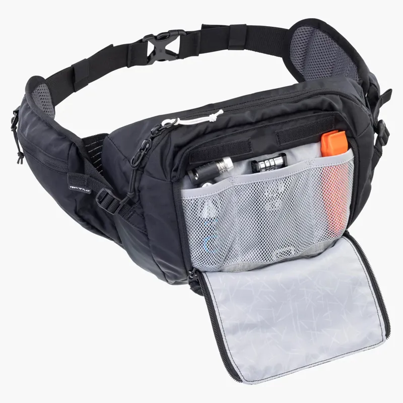 EVOC Hip Pack 3+ Hydration With 1.5 Litre Bladder Bum Bag - Black-2