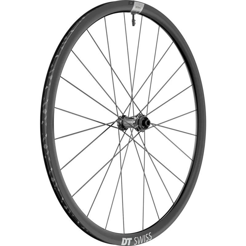 DT Swiss A1800 Spline DB 30 Tubeless 700c Road Bike Wheels - Black-3