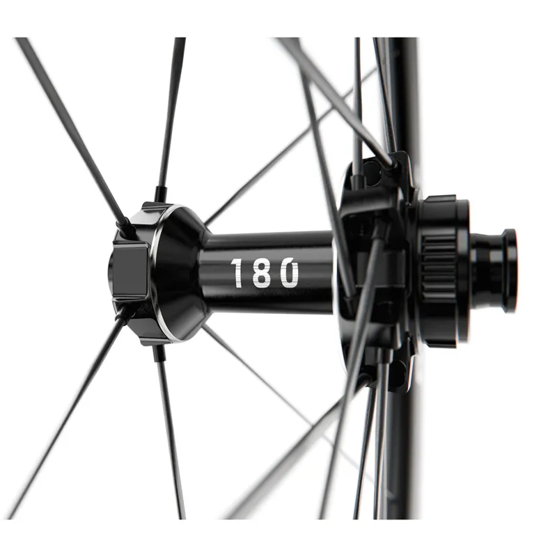 DT Swiss ARC 1100 Spline CS DB WTS Aero Tubeless Carbon Road Wheels - Black-5