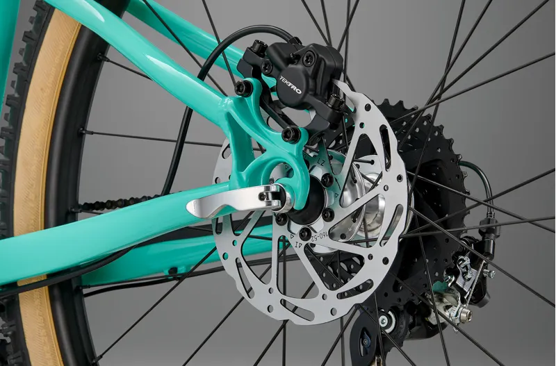 Whyte Bikes Secta 26 Youth Mountain Bike - Gloss Aqua/ Coral Orange-6