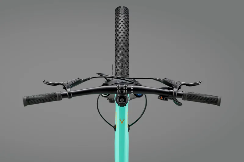 Whyte Bikes Secta 26 Youth Mountain Bike - Gloss Aqua/ Coral Orange-8