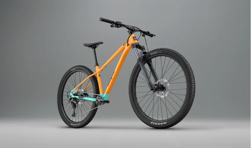 Whyte Secta S Hardtail Mountain Bike - Gloss Coral Orange with Turquoise-1