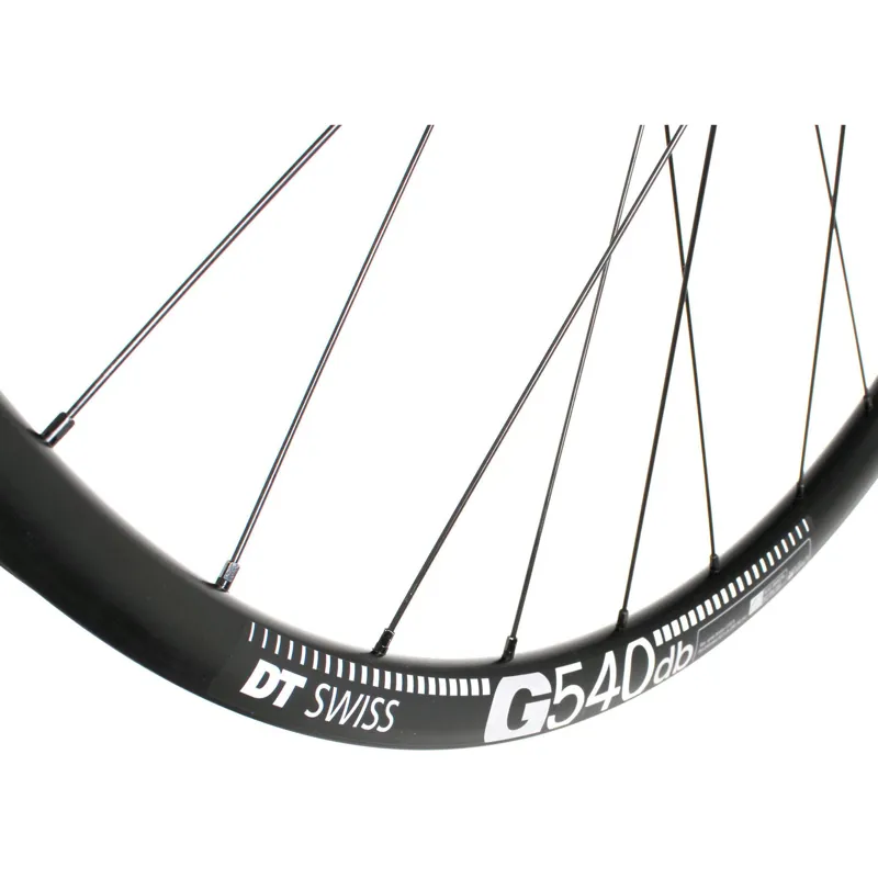 M.Wheel DT Swiss 370 Hub/ G540 TLR Rim 700c Gravel Bike Wheels - Black-4