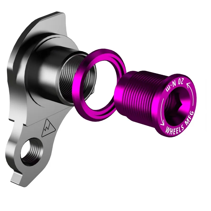 Wheels Manufacturing Dropout 404 UDH Derailleur Hanger - Purple