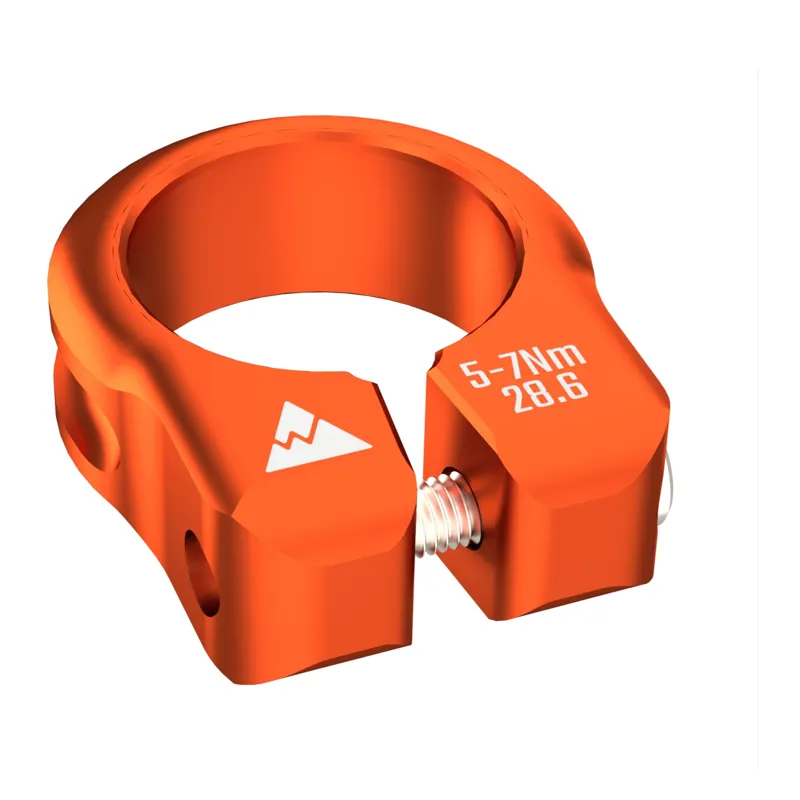 Wheels Manufacturing Seat Post Collar - Orange-1