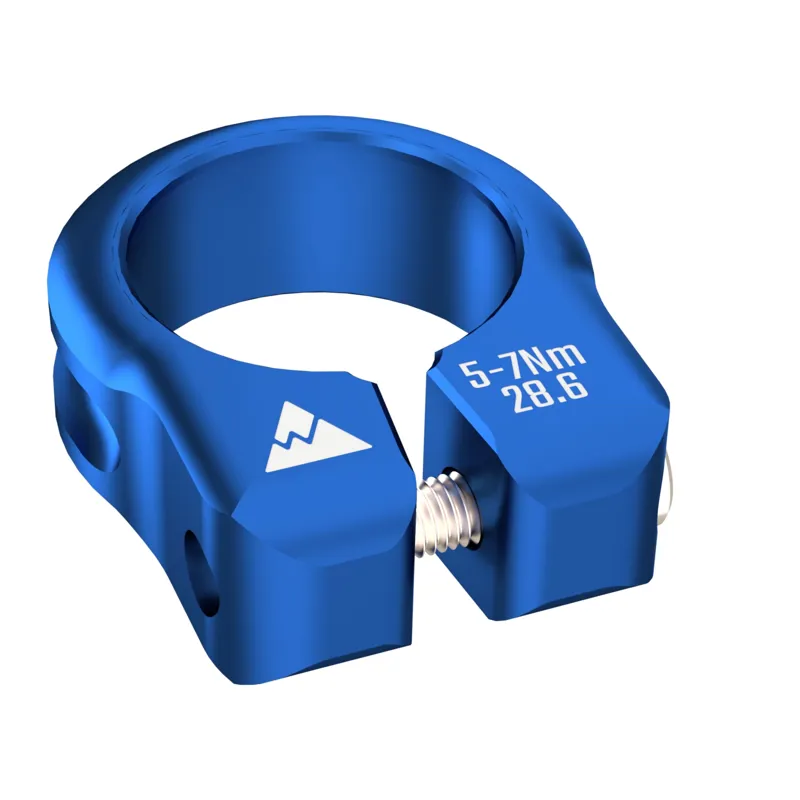 Wheels Manufacturing Seat Post Collar - Blue-1