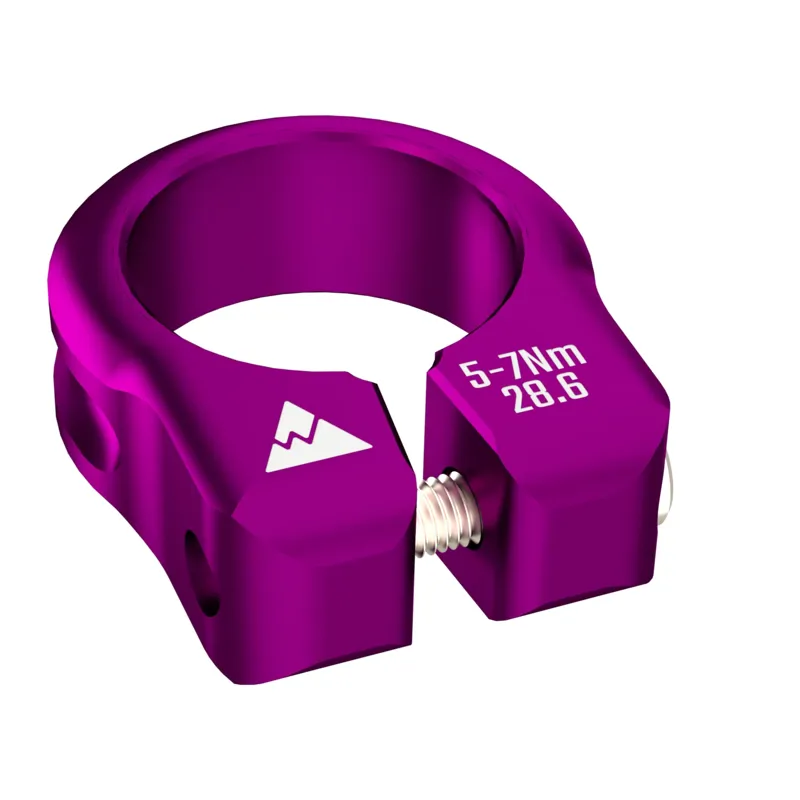 Wheels Manufacturing Seat Post Collar - Purple-1