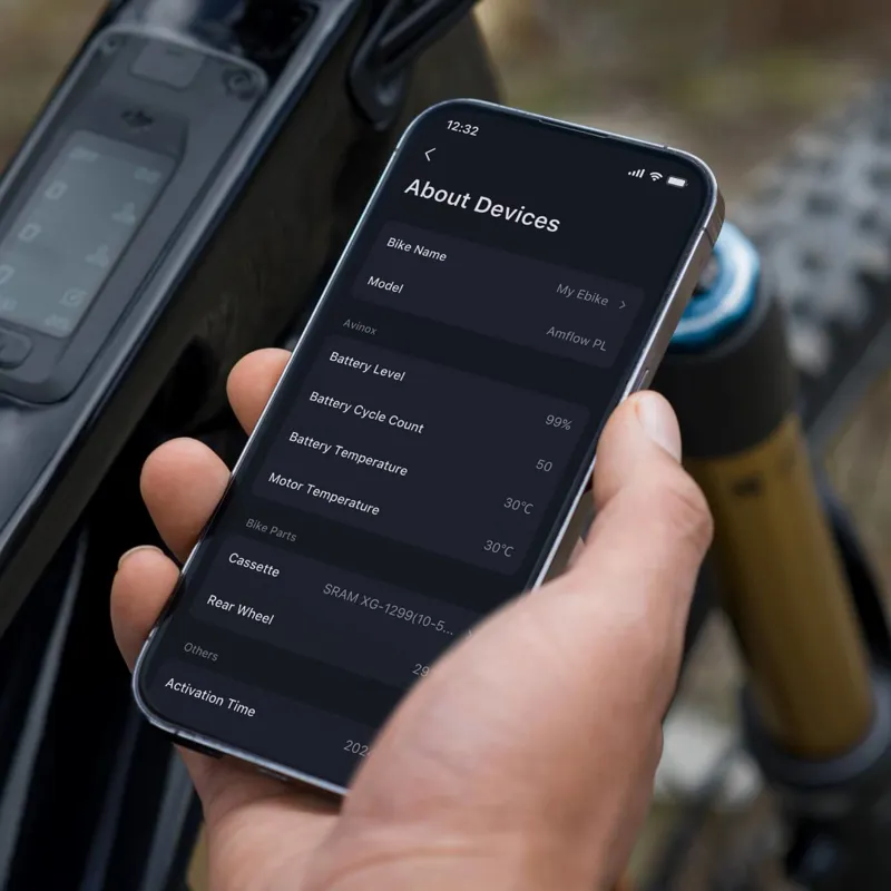 Amflow PL Carbon Pro 800wh E.Mountain Bike  - Black-5