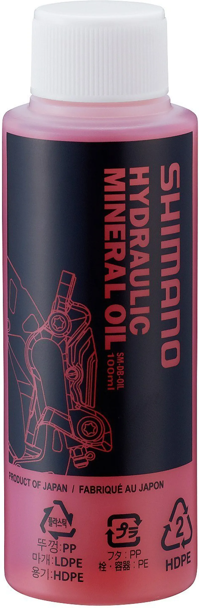 Shimano Mineral Brake Oil - 100ml - Red
