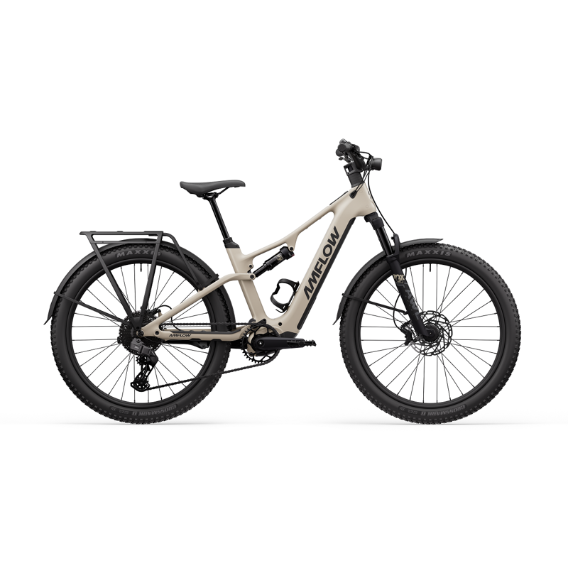 Amflow TL Carbon SUV Hybrid E.MTB - Silica Beige