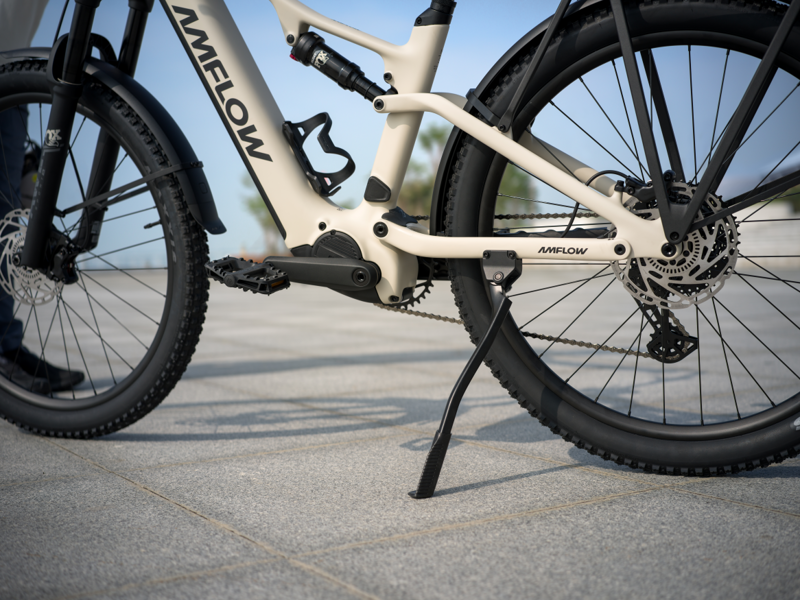 Amflow TL Carbon SUV Hybrid E.MTB - Silica Beige-12