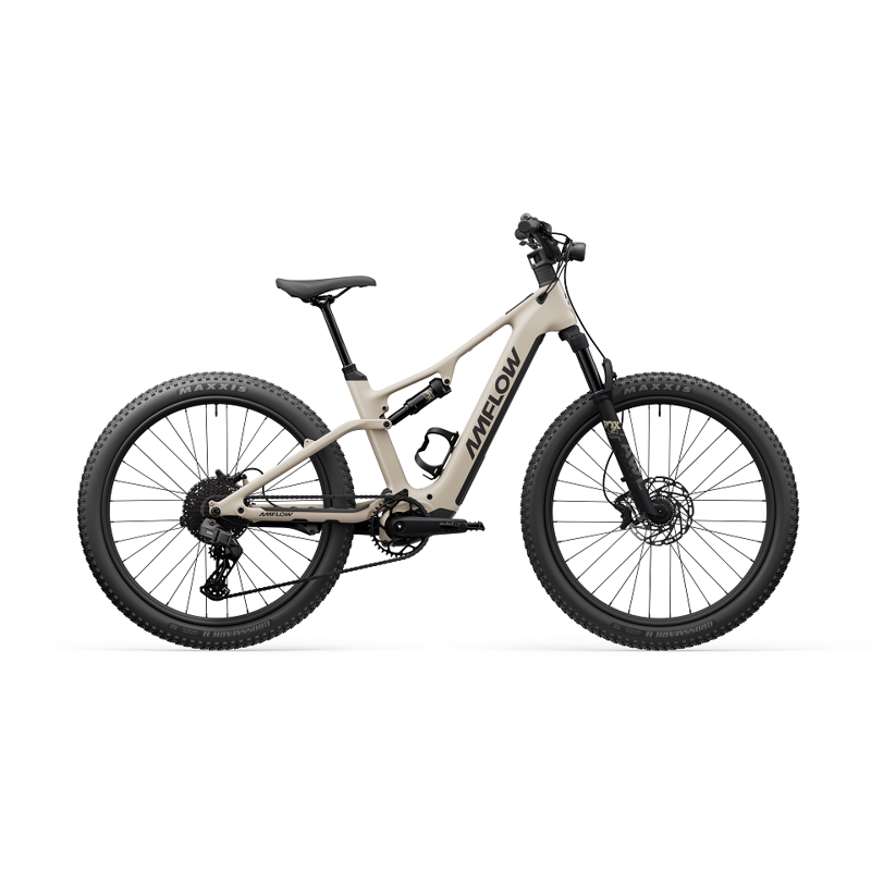 Amflow TL Carbon SUV Hybrid E.MTB - Silica Beige-3