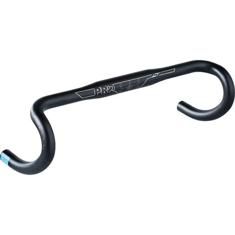 PRO LT Alloy Compact Drop Handlebars - Black