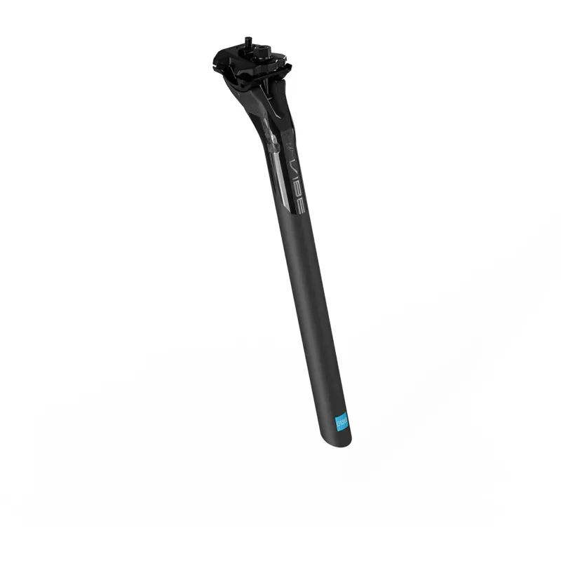 Pro Vibe 27.2mm 0-15mm Layback 350mm Carbon Seatpost in Black