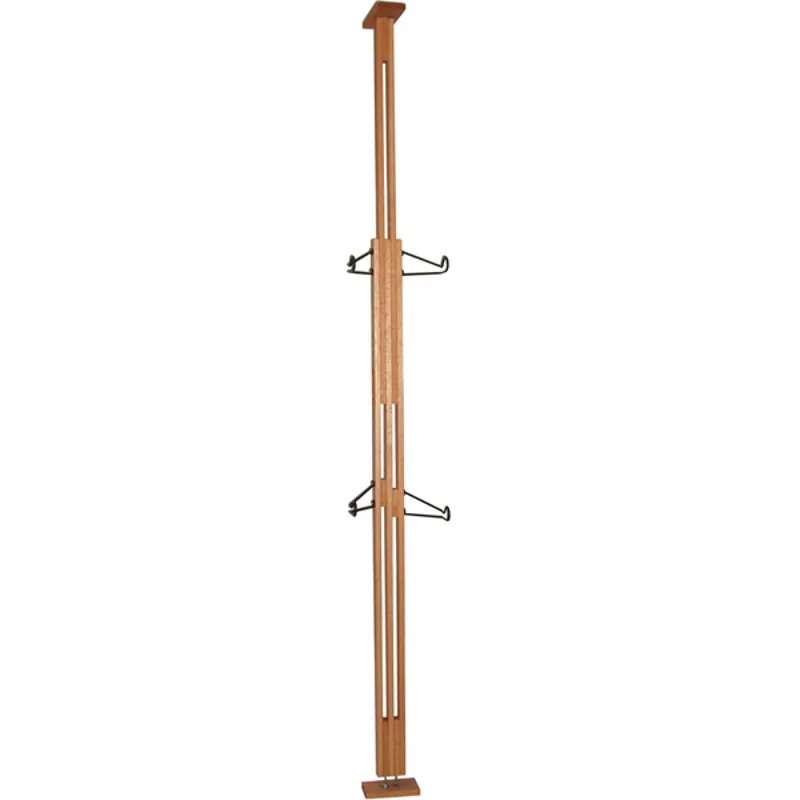 Gear Up Oak Rack 4 Bike Storage in Brown