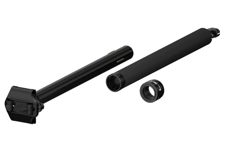 LEV Circuit Wireless Dropper Seatpost - Black/ Grey-6