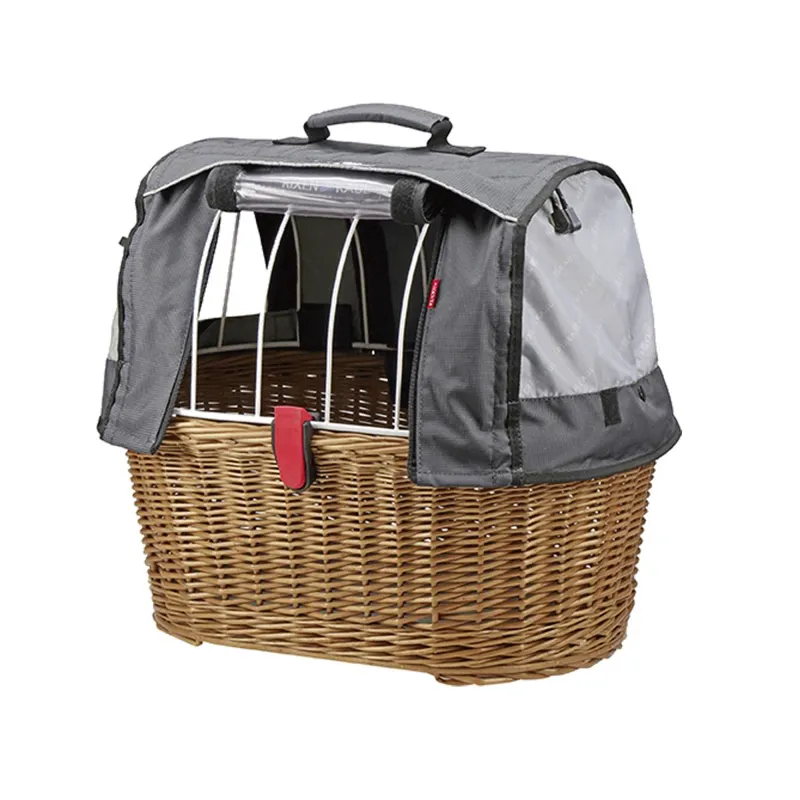 Rixen-Kaul Wicker Doggy Bag Rear Pannier Mounted Dog Basket