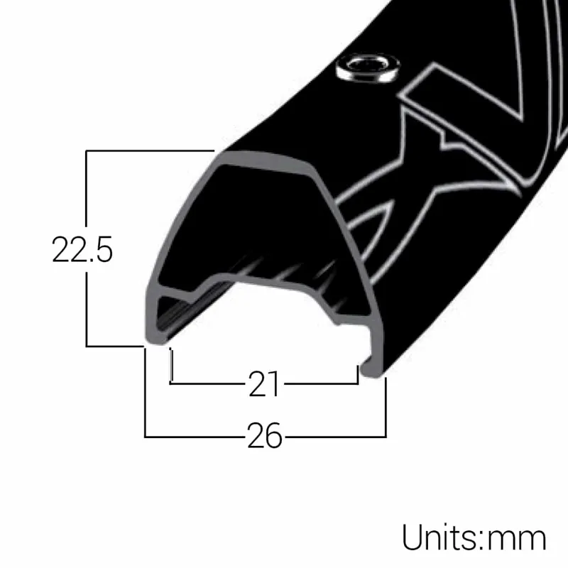 Halo Vapour 29 Inch Rim - Stealth Black-2