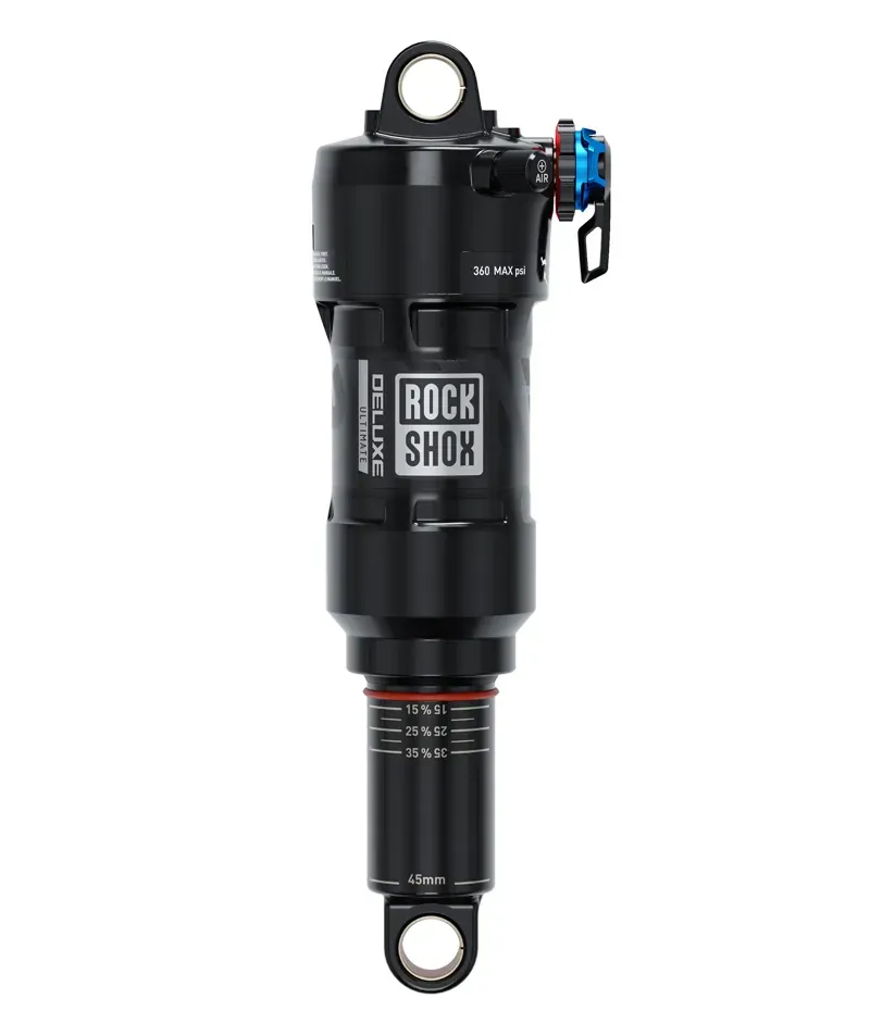 RockShox Deluxe Ultimate RCT C2 Rear Shock in Black/Silver-2