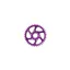 Hope R22 E-Bike Spiderless Retainer Ring - Shimano - Purple