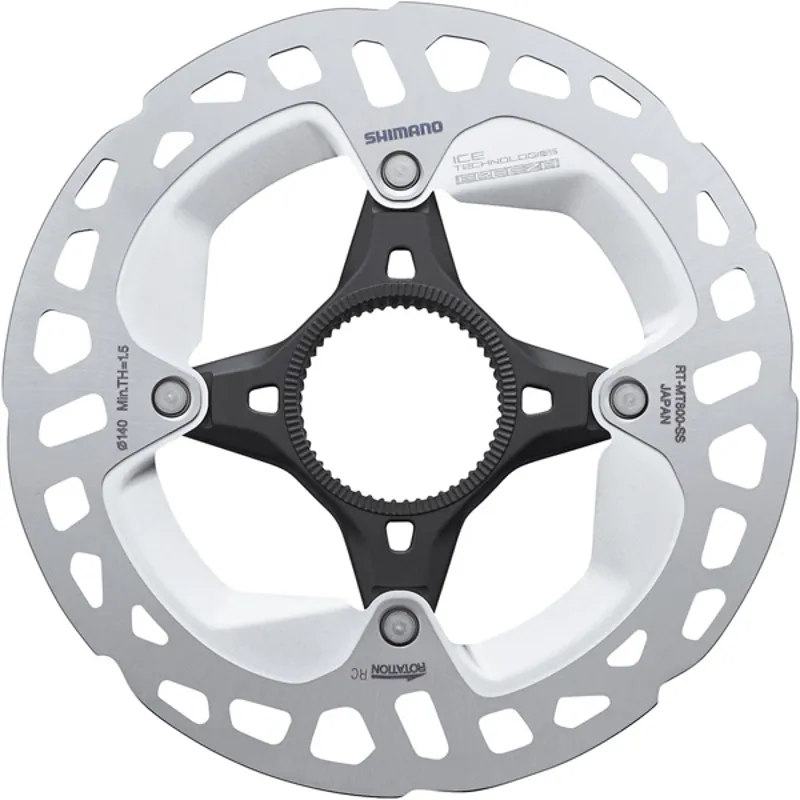 Shimano MT800 Centerlock Ice Tech Disc Brake Rotor - Internal Lockring
