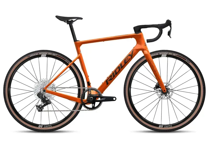 Ridley ASTR Rival XPLR Gravel Bike In Rich Orange