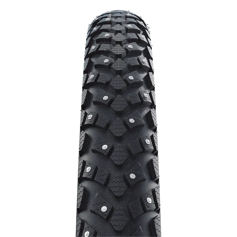 Schwalbe Marathon Winter Plus SmartGuard Studded Tyres - Black Reflective-1