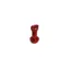 Hope Seat Clamp Bolt and Tear Drop Nut - Red