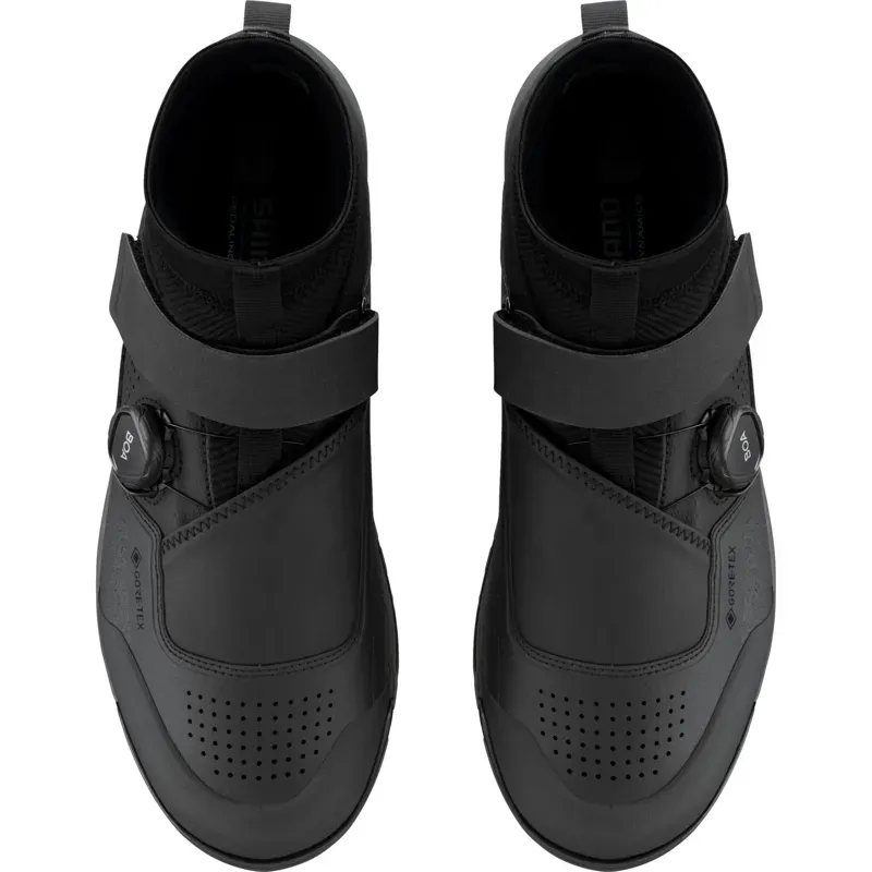 Shimano GE9 Gore-Tex Waterproof Clipless Boots - Black-2