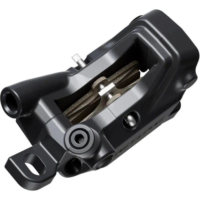 Shimano Deore BR-M6220 4-Pot Disc Brake Caliper Front or Rear in Black-1