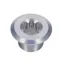 Hope EVO Crankset Non-Drive End Cap - Silver