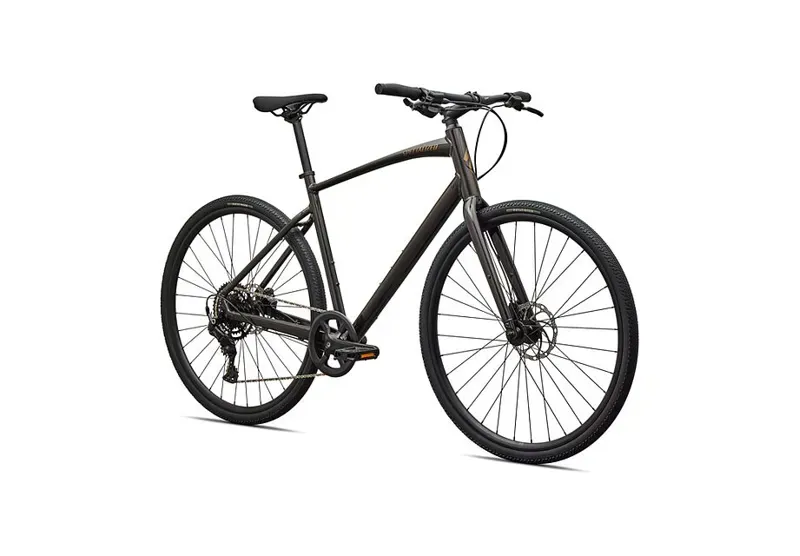 Sirrus X 2.0 Hybrid Bike in Obsidian/Burnt Gold Frost-1