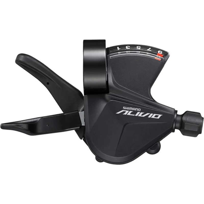 Shimano Alivio M3100 Band-on Trigger Gear Shifters - Black