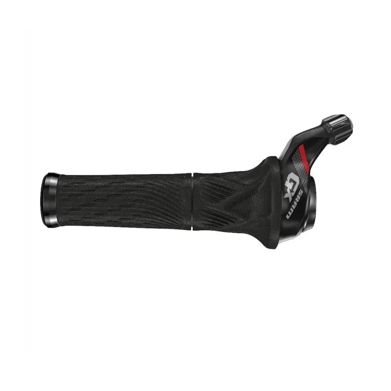 SRAM GX 11-speed Grip Shift Shifter Rear w/ Locking Grip in Black/Red